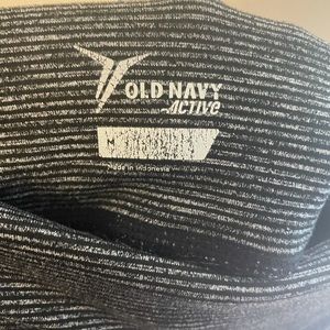 Old navy leggings size medium grey and black